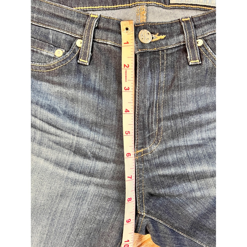 AG Adriano Goldschmied The Angel Bootcut Jeans Dark Wash Size 25R - Picture 10 of 11